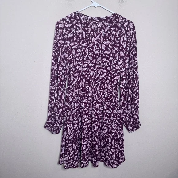 Madewell Smocked Y-Neck Mini Dress In Floral - Picture 13 of 16